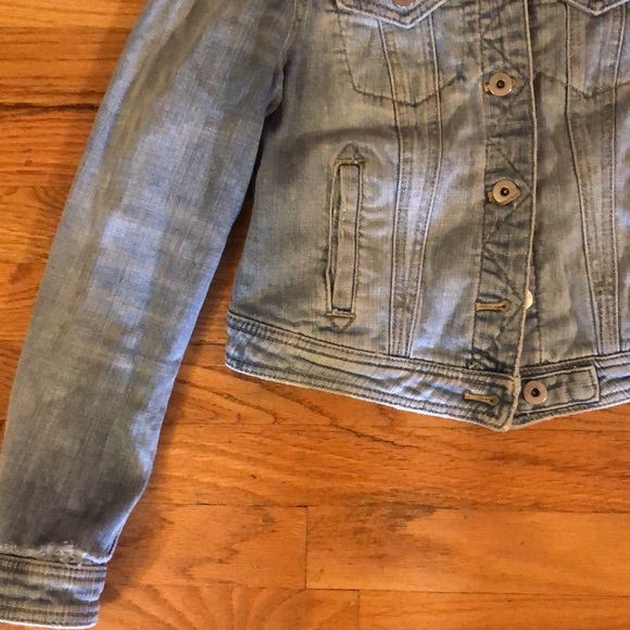 Anthropologie slim fit jean jacket size xs - Picture 4 of 8